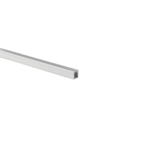 Moulure en aluminium étroite avec diffuseur en acrylique givré, au pied linéaire