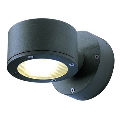 Luminaire mural, finition anthracite, 1 X GX53