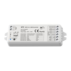 Wifi controller, 2 to 5 channels