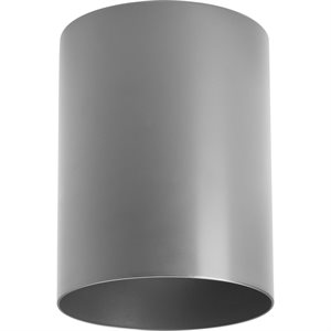 LED exterior celing flush mount, metallic grey finish, 3000K