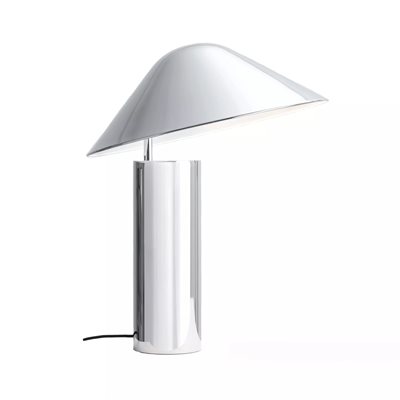 Lampe de table, finition chrome, 1 X A19